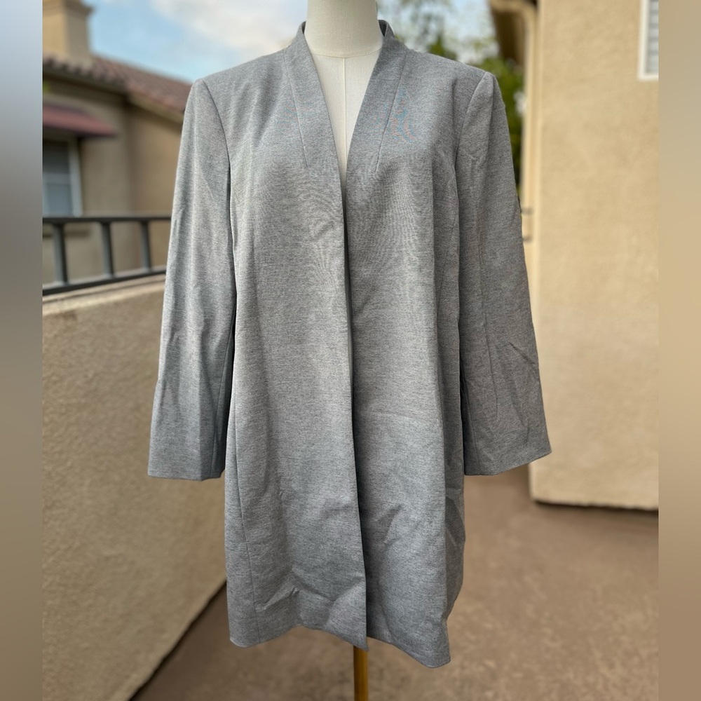 Dkny Solid Open-Front Topper Jacket - image 2